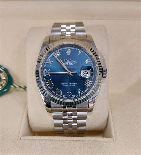 prezzo rolex datejust numeri romani|rolex datejust blu.